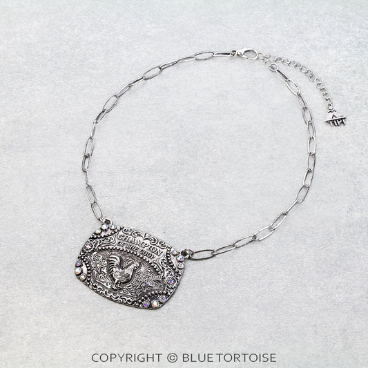 Champ of the Coop Necklace