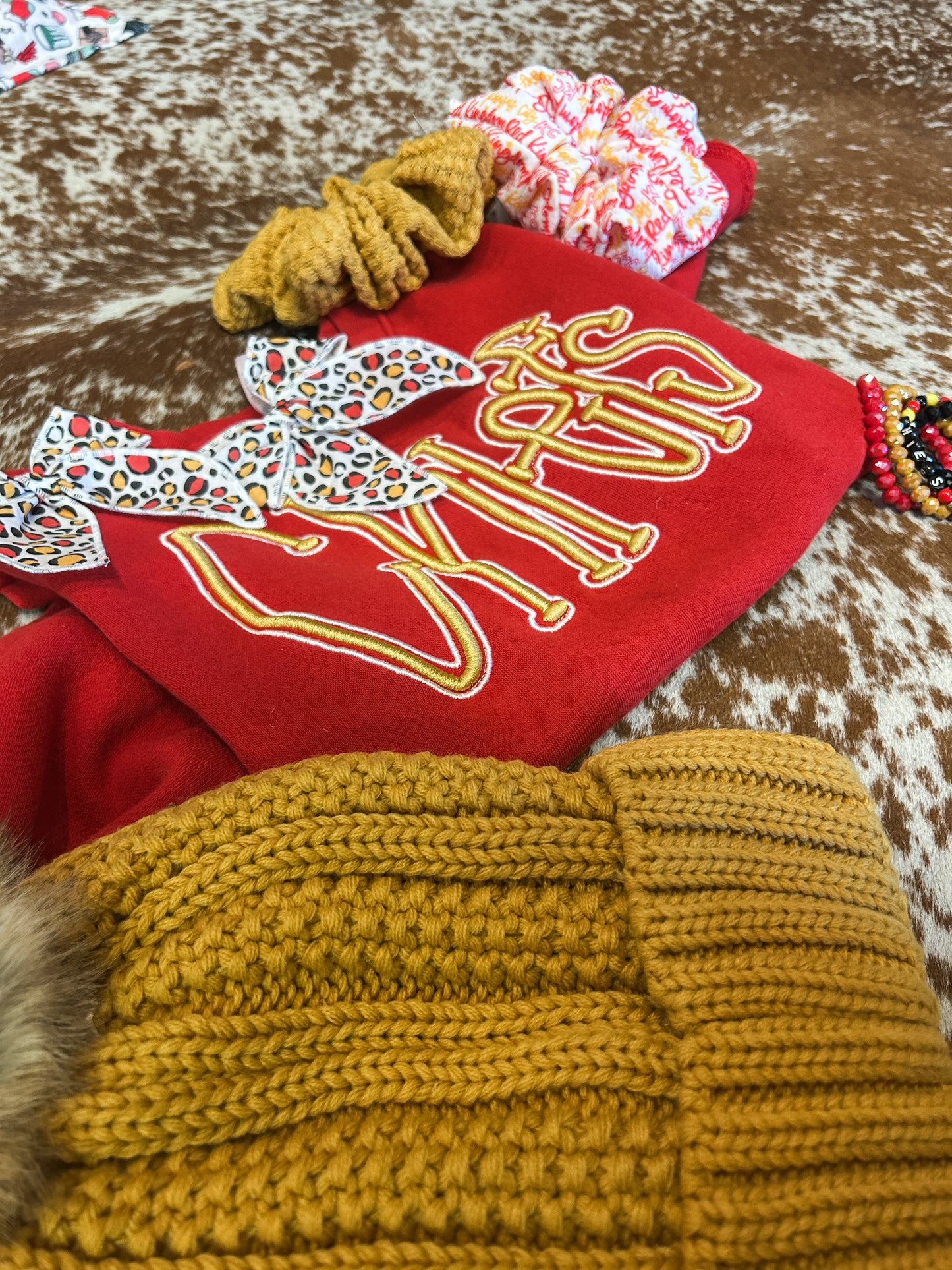 Puff Embroidery Chiefs - Toddler (2 Colors)