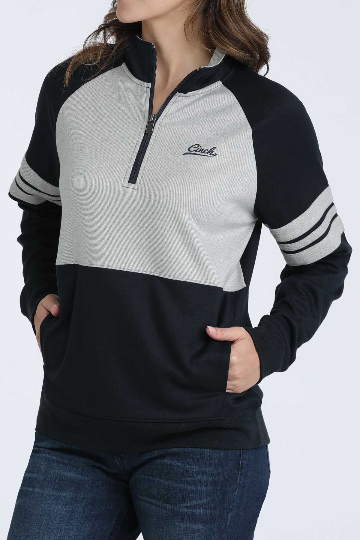 Cinch Womens Navy Hoodie