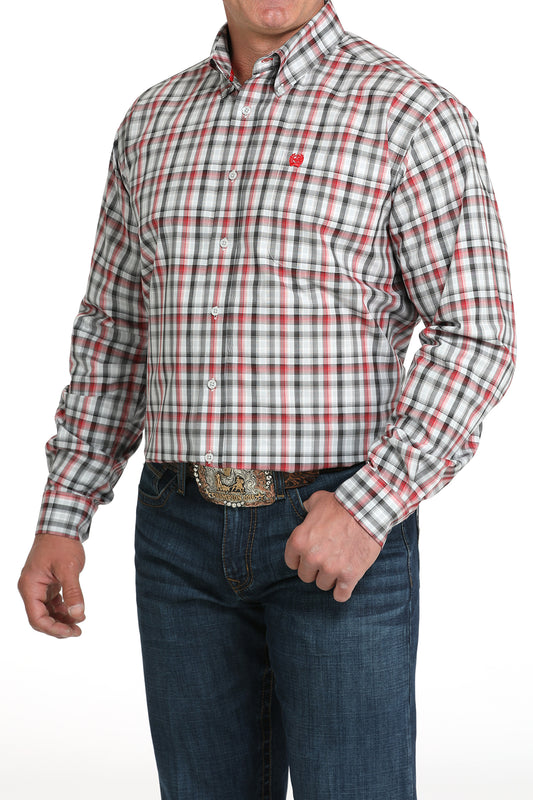 Cinch Plaid Men's Long Sleeve