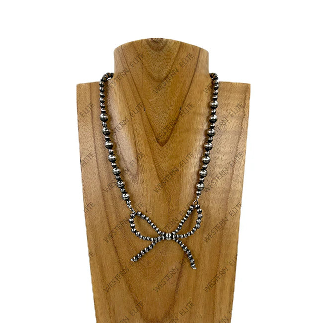 Gradual Bow Necklace