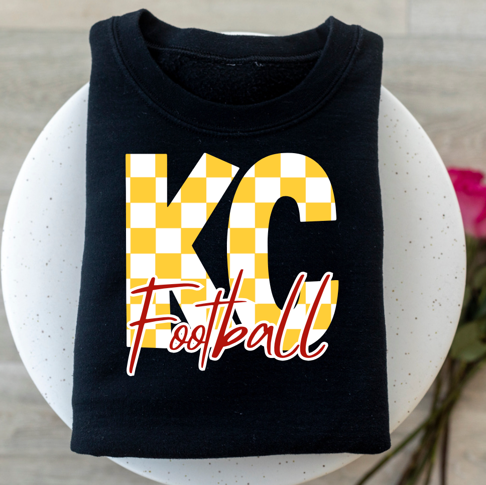 Checkered KC Football