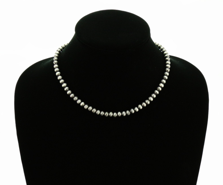 6mm Navajo Pearl Necklace (various lengths)