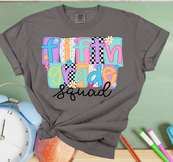 Checkered Preppy Grad Squad | 2T-3x | other colors