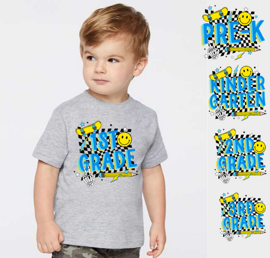 Skater Boy Grade | 2t- yt large | PreK-5th
