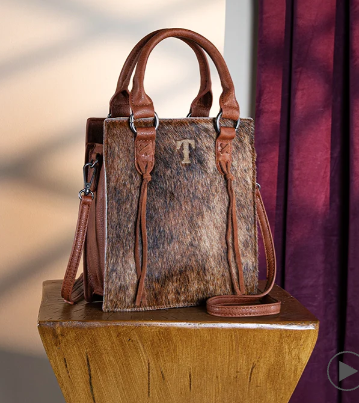 Trinity Ranch Hair-On Cowhide Mini Crossbody