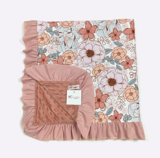 Twilight Blooms Blanket