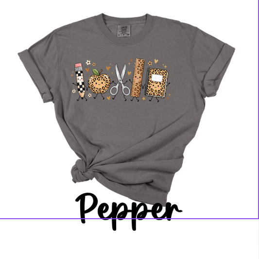 Preppy Leopard |  3t- 3xl
