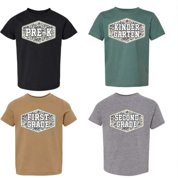 Camo Grades |  3t- 3xl