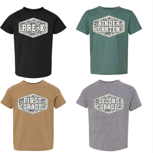 Camo Grades |  3t- 3xl