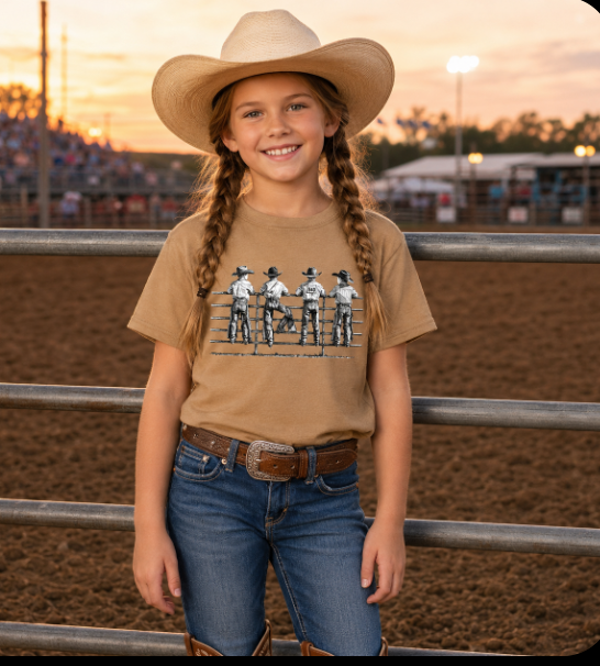 Little Wranglers Rodeo Tee| 3t- 3xl