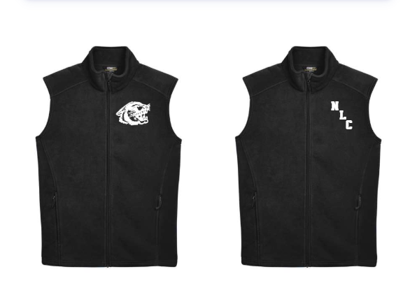 Embroidered Fleece Vest