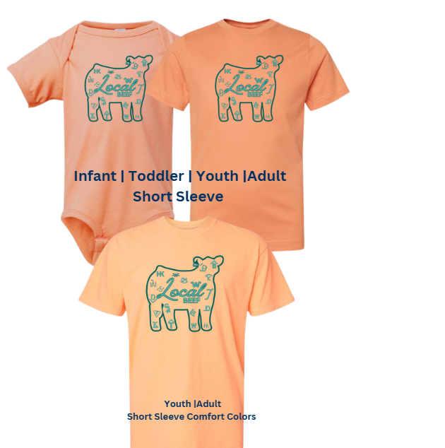 Infant - Adult | Local Beef|2 Colors| USD 251 Fundraiser-26'