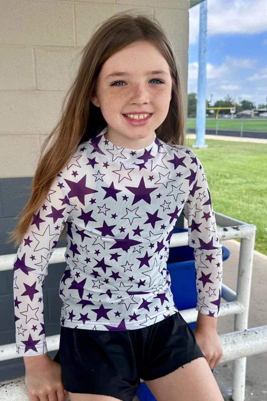 Go Team Go Purple KIDS Mesh