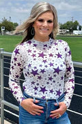 Go Team Go Purple Mesh