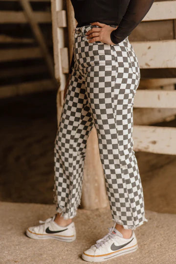 Fast Lane Checkered Pants