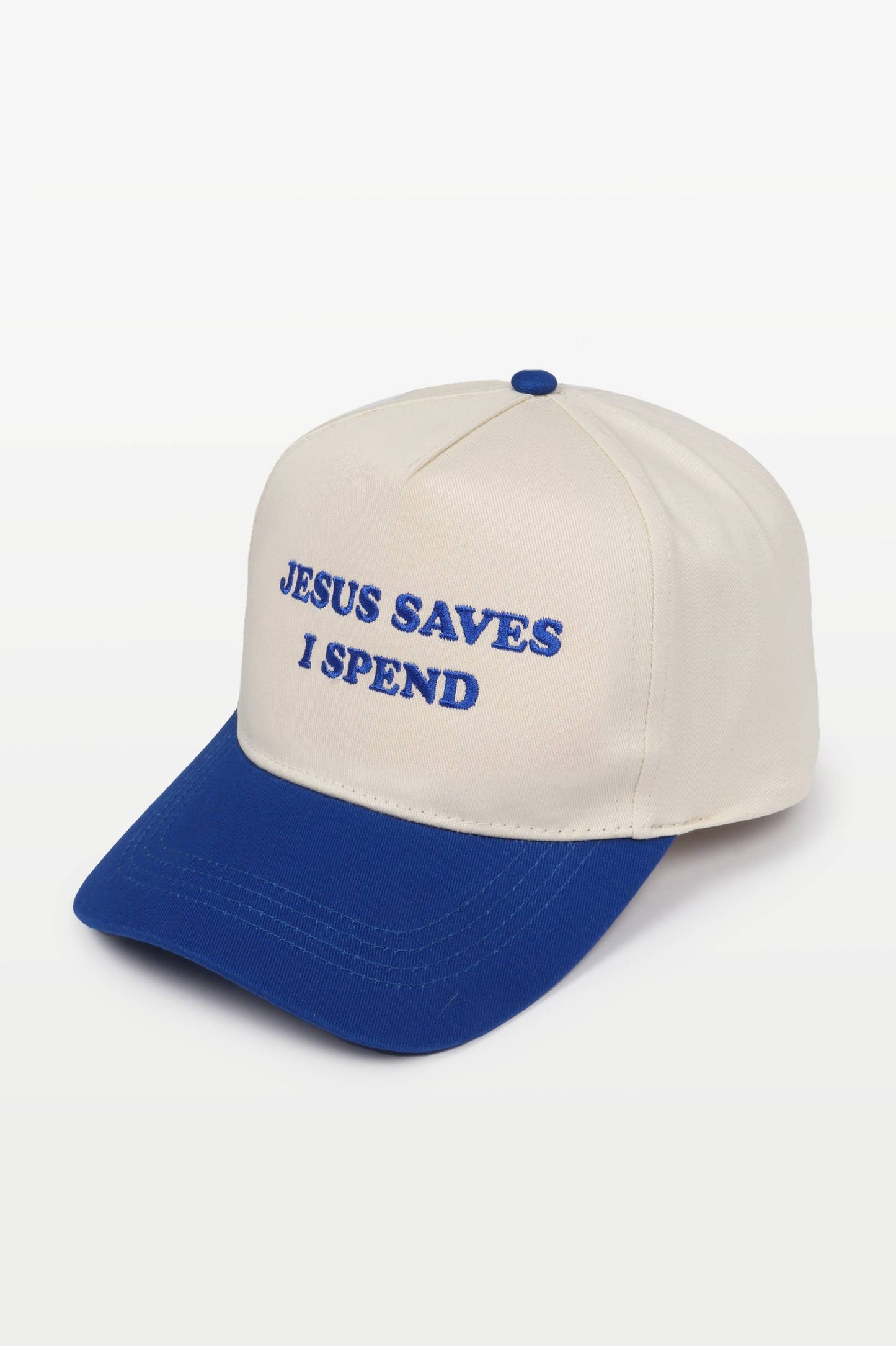 JESUS SAVES I SPEND