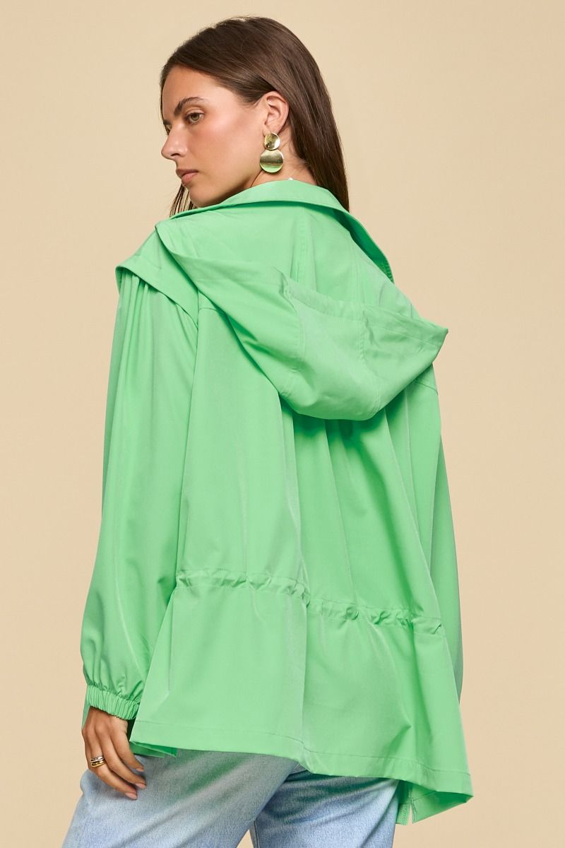 Seafoam Windbreaker Jacket