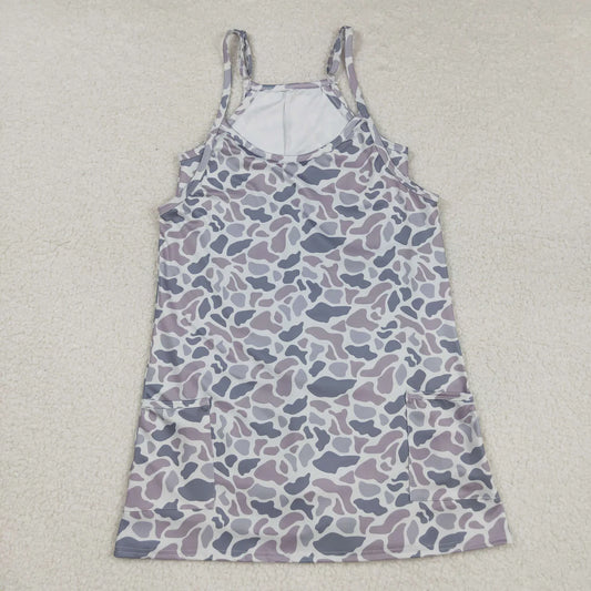 Adult Camo Yoga Dress