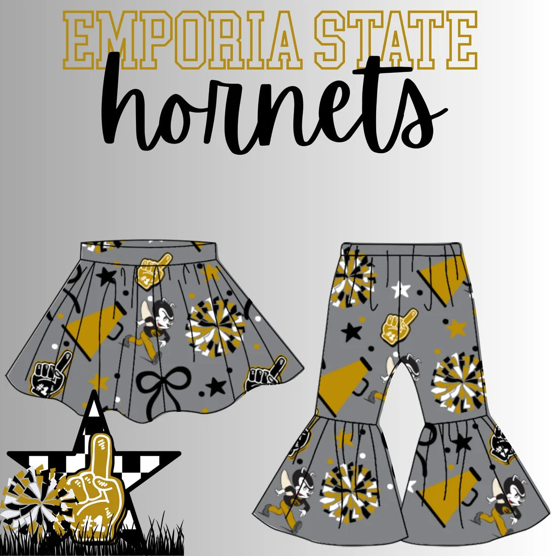 Emporia State University | Bell Bottom & Skort | SSD Exclusive