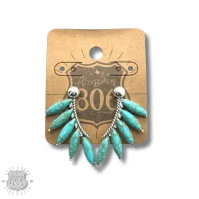 Marquise Western Stone Post Earring (2 colors)