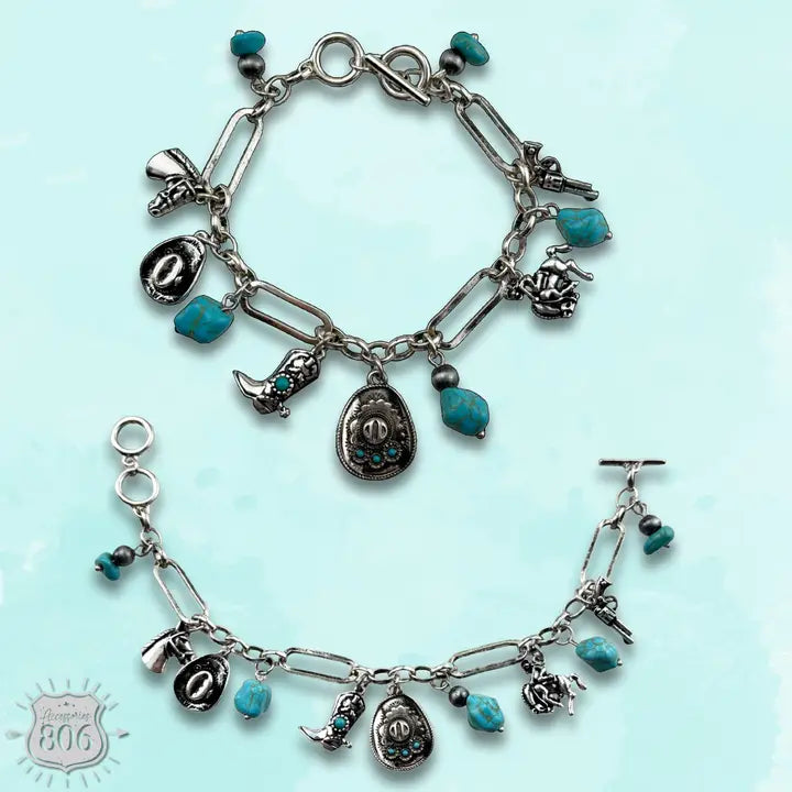 Western Style Charm Bracelet