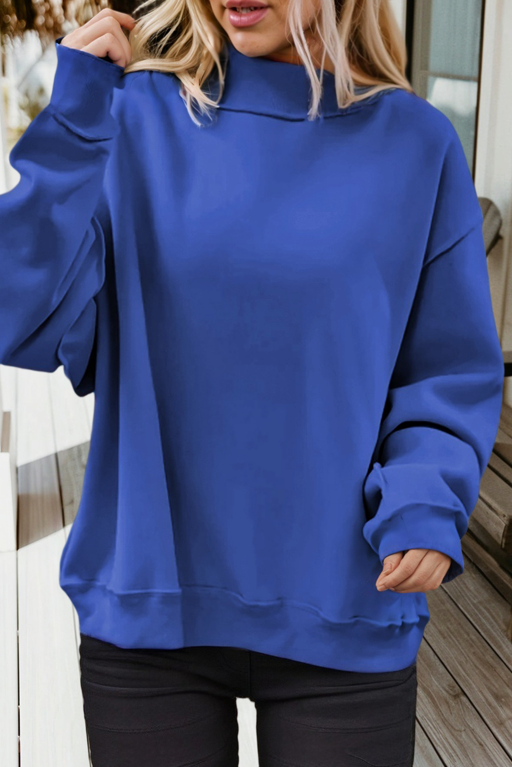 66 Game Day Reversible Mock Neck Sweatshirt (S-4X)