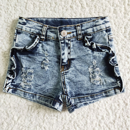 Girls Denim Shorts